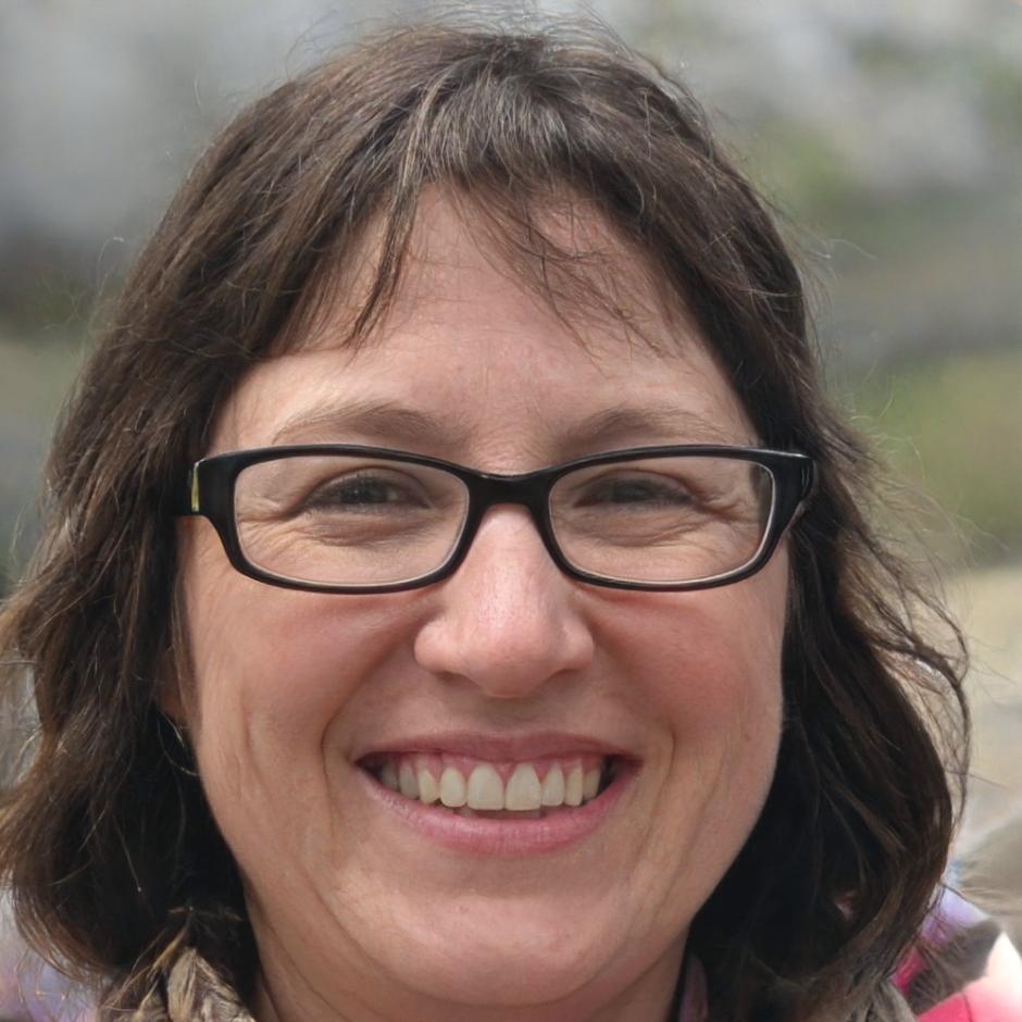 Workshop participant analyzing SEO data